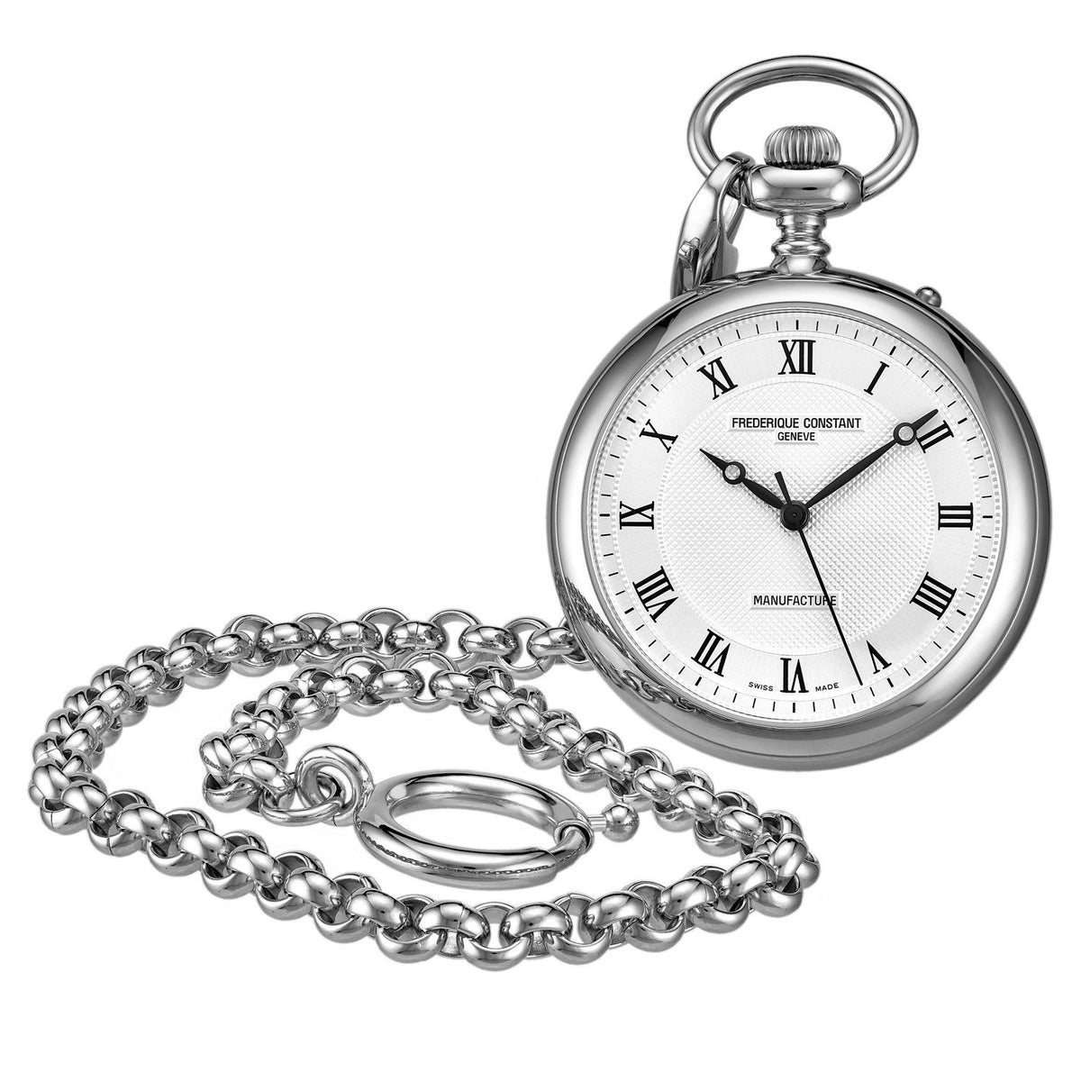 Frederique Constant Unisex FC-700MC6PW6 Manufacture Stainless Steel Band Watch