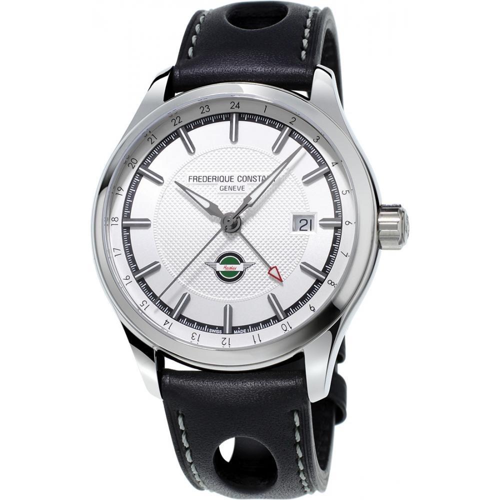 Frederique Constant Men's FC350HS5B6 Healey Black Leather Watch
