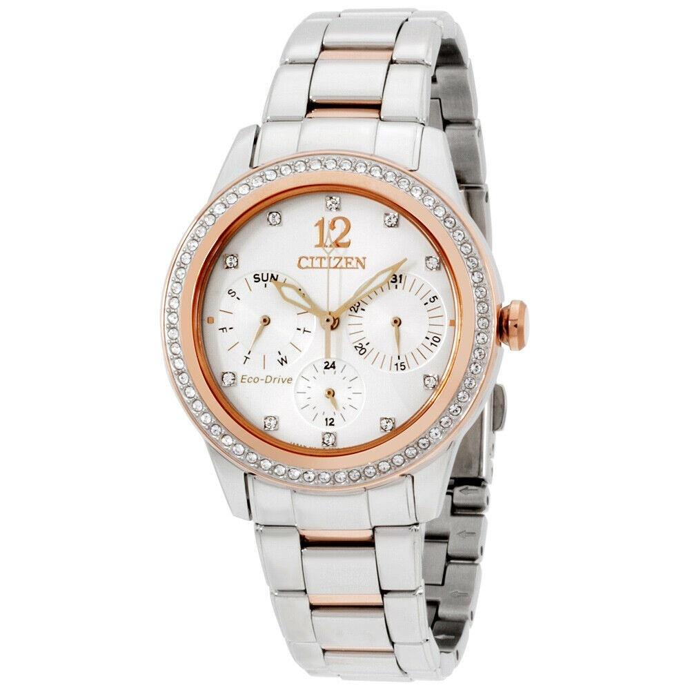 Citizen Women&#39;s FD2016-51A Silhouette Crystal Stainless Steel Watch