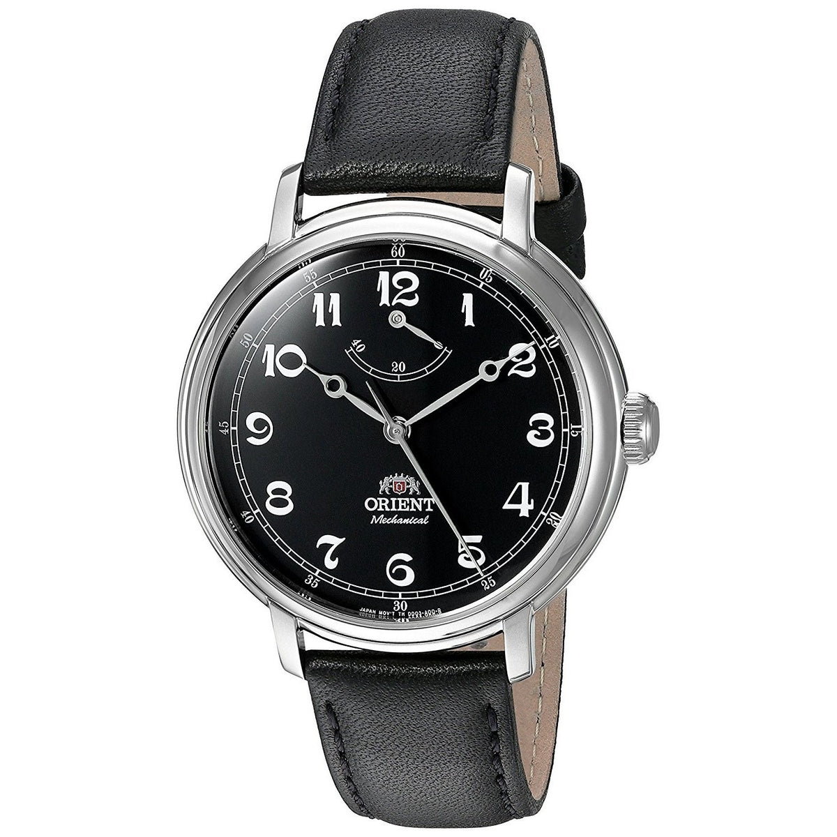 Orient Men&#39;s FDD03002B0 Monarch Mechanical Black Leather Watch