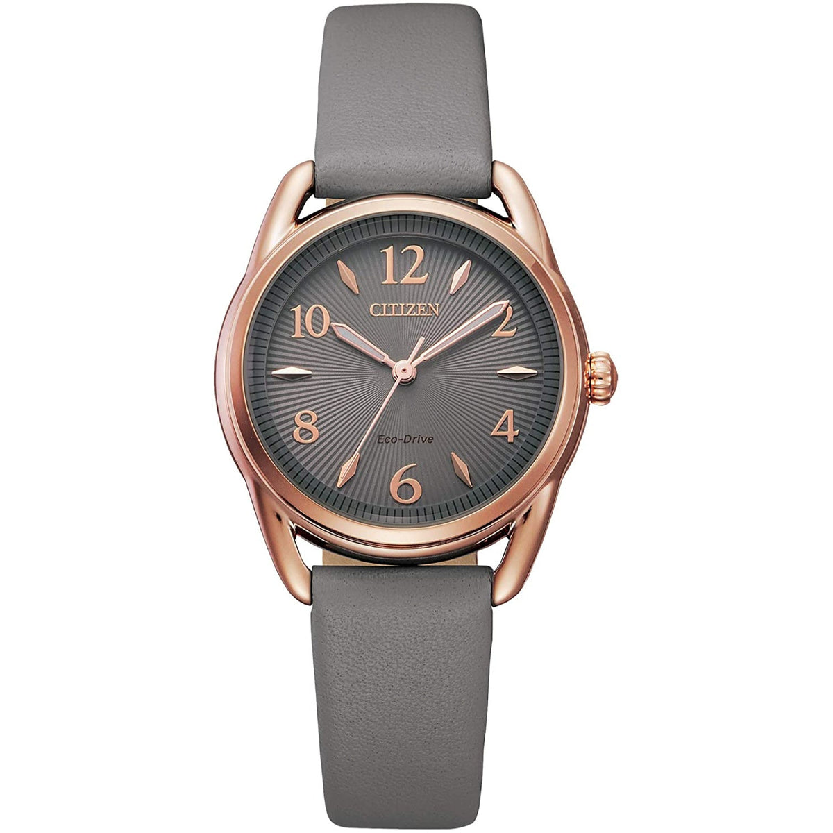 Citizen Women's FE1218-05H Drive Grey Leather Watch