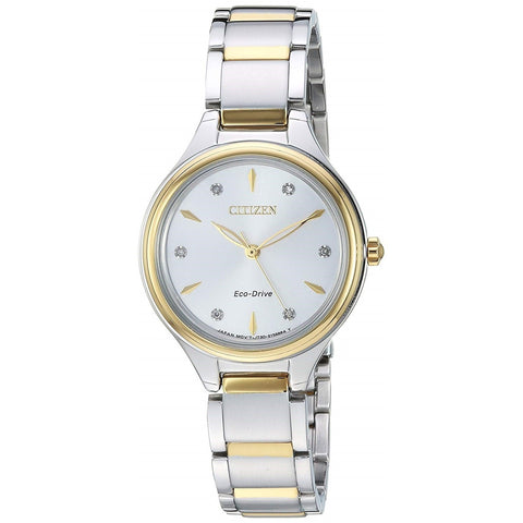 Citizen Women's FE2104-50A Corso Two-Tone Stainless Steel Watch