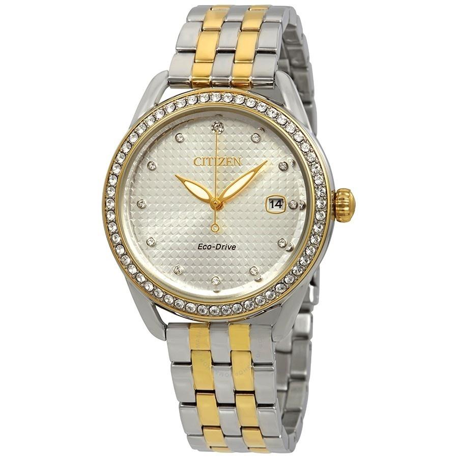 Citizen Women&#39;s FE6114-54A LTR Two-Tone Stainless Steel Watch
