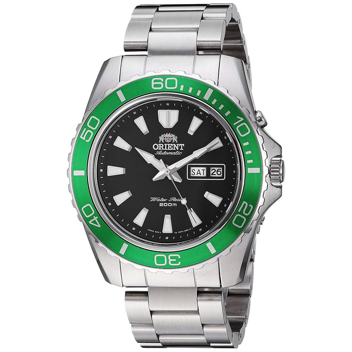 Orient Men's FEM75003B9 Mako XL Stainless Steel Watch