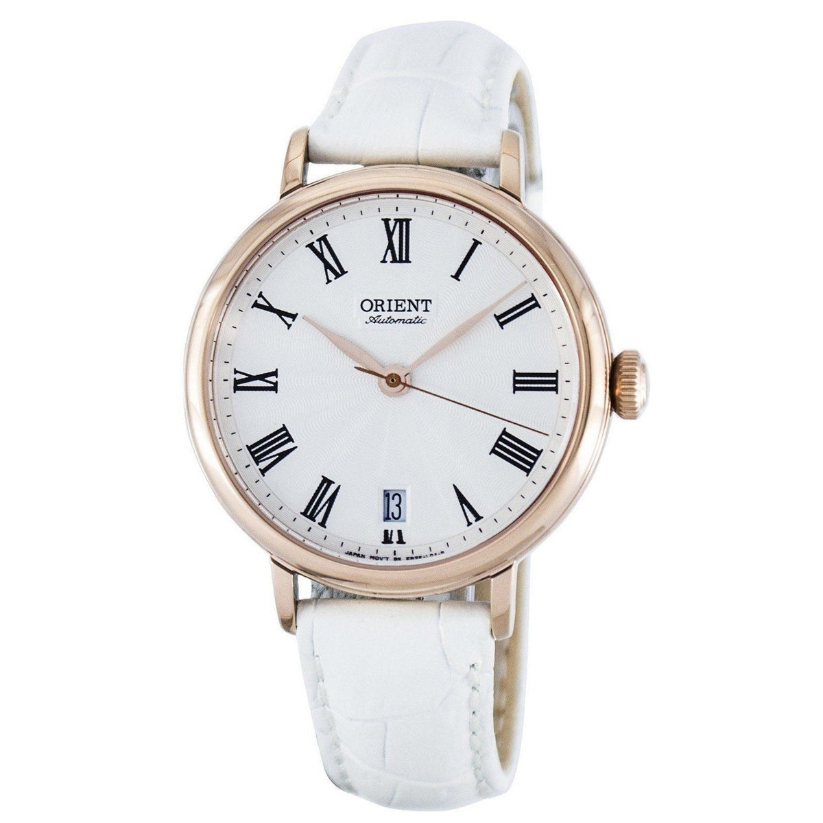 Orient Unisex FER2K002W0 Soma Automatic White Leather Watch