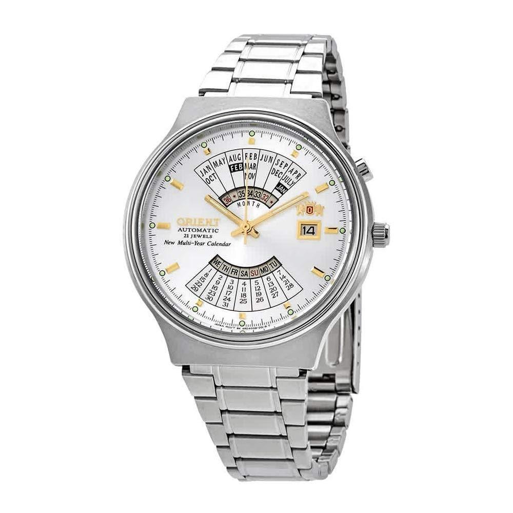 Orient Men's FEU00002WW Multi Year Calendar Stainless Steel Watch