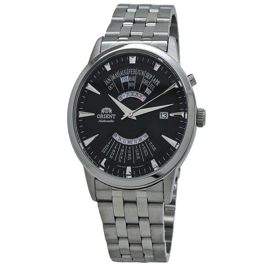Orient Men's FEU0A003BH Perpetual Calendar Stainless Steel Watch