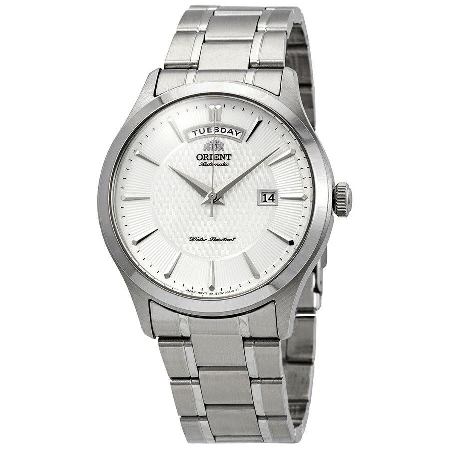 Orient Men&#39;s FEV0V001WH Classic Stainless Steel Watch
