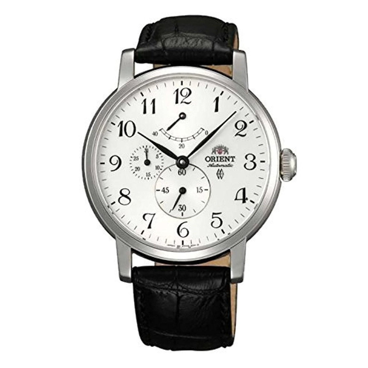 Orient Men&#39;s FEZ09005W0 Union Chronograph Automatic Black Leather Watch