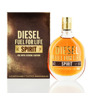 Fuel For Life Spirit Diesel Edt Spray Box Sl. Damaged 2.5 Oz (75 Ml) For Men  