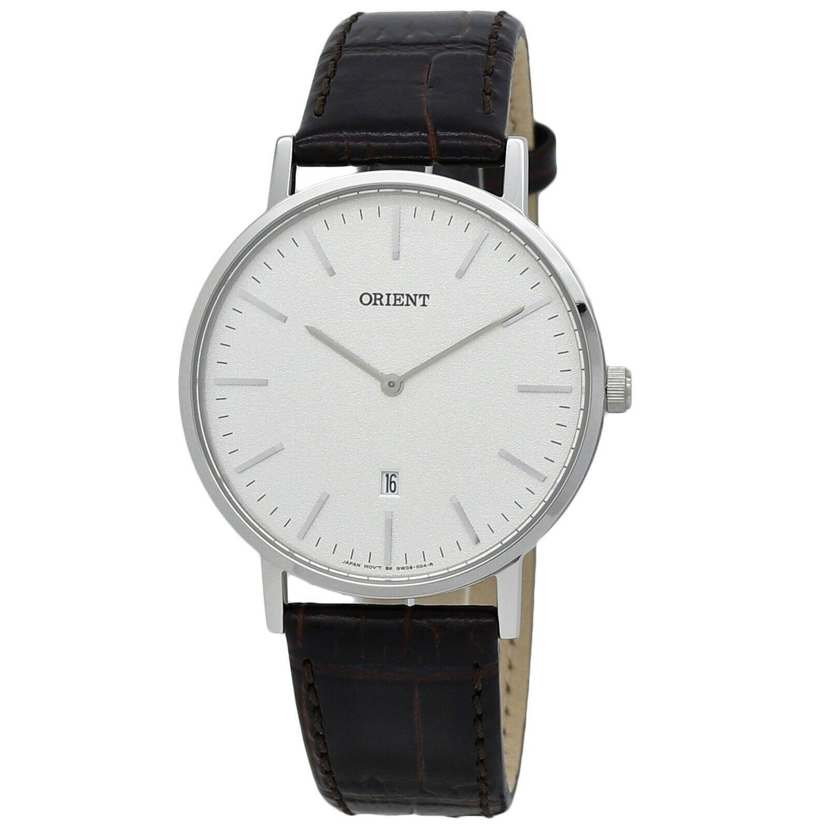 Orient Men's FGW05005W0 Classic Brown Leather Watch