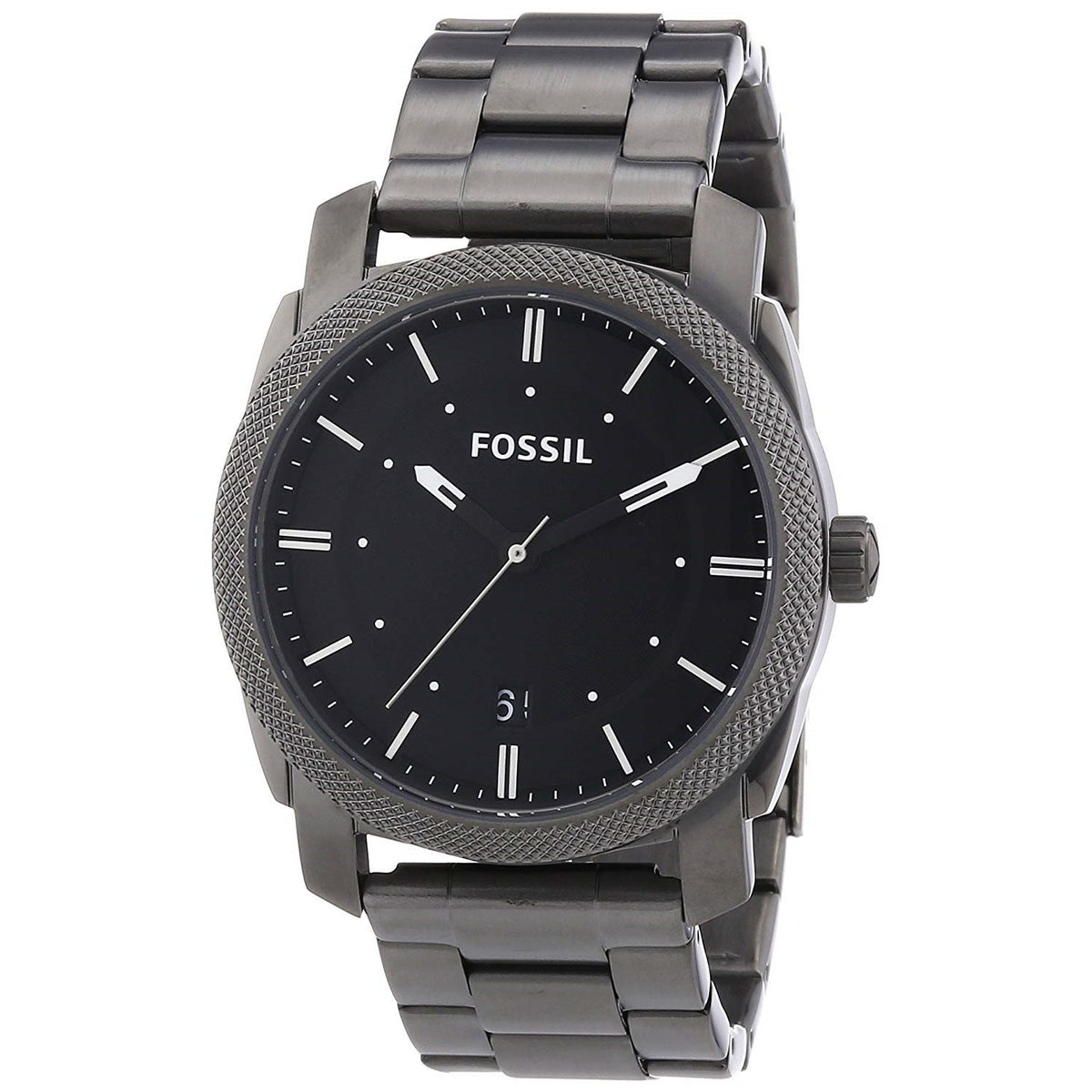 Fossil Men's FS4774 Machine Black Stainless Steel Watch