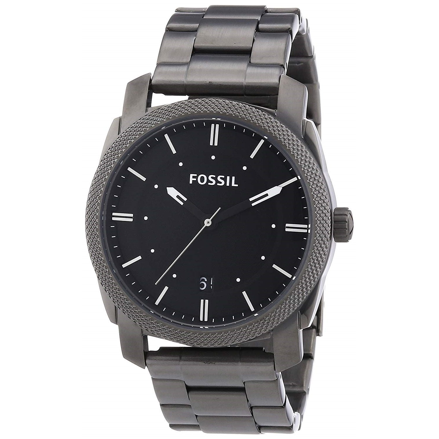 Fossil Men's FS4774 Machine Black Stainless Steel Watch
