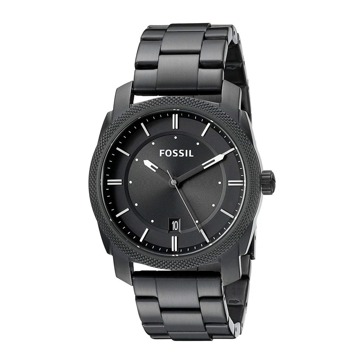 Fossil Men's FS4775 Machine Black Stainless Steel Watch
