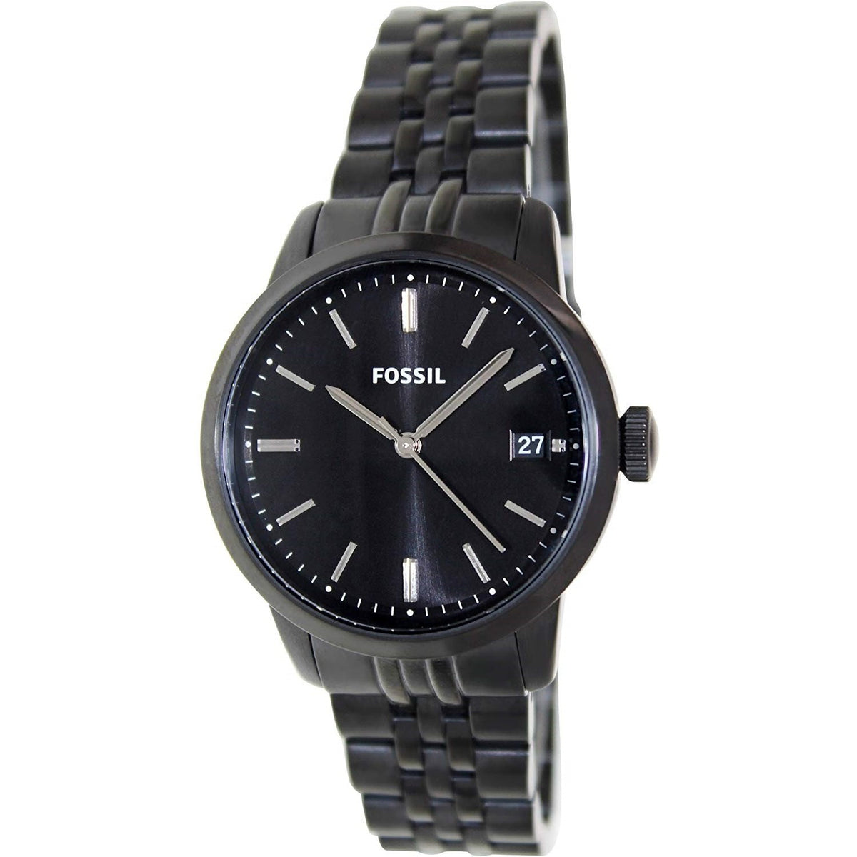 Fossil Men's FS4820 Townsman Black Stainless Steel Watch