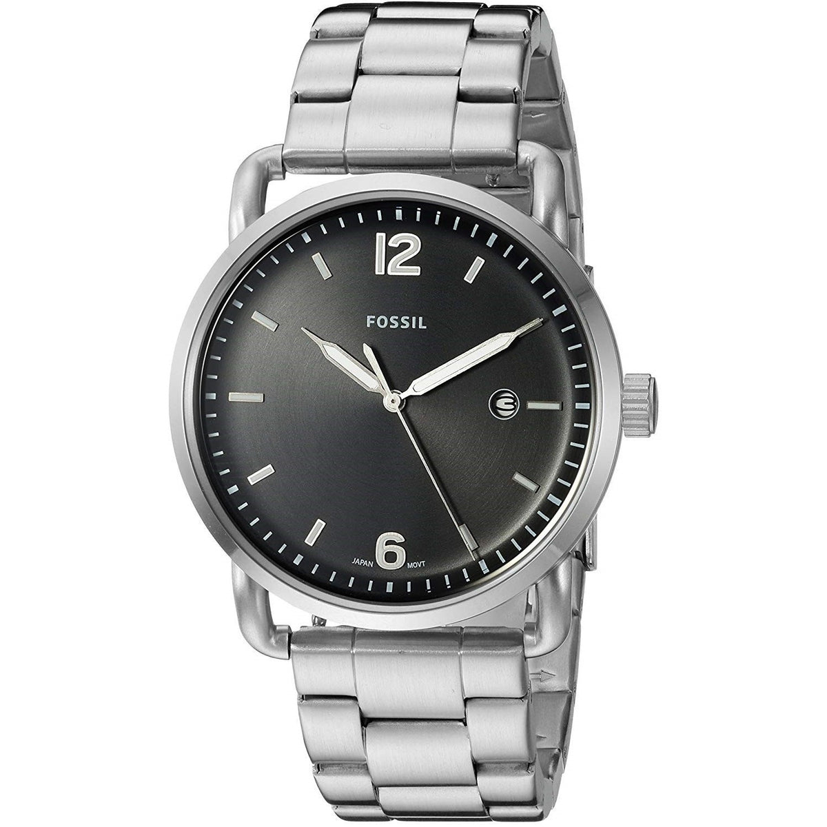 Fossil Men's FS5391 Commuter Stainless Steel Watch