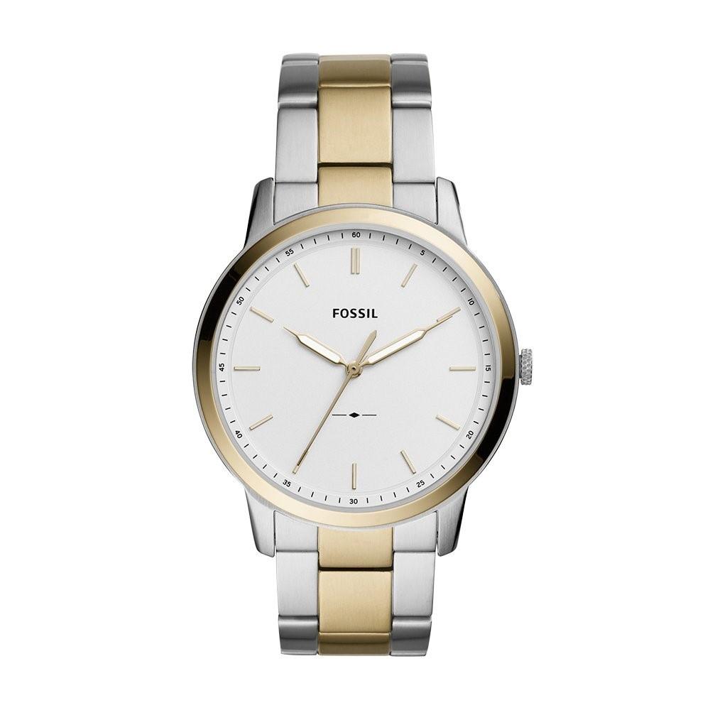 Fossil Men's FS5441 Minimalist Two-Tone Stainless Steel Watch