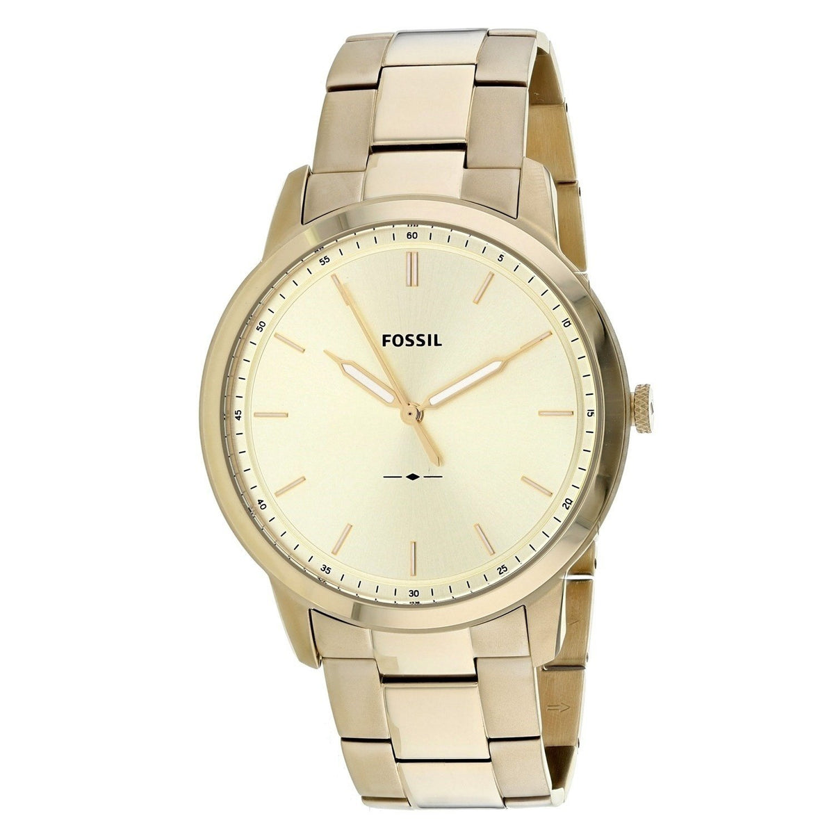Fossil Men's FS5462 The Minimalist Gold-Tone Stainless Steel Watch
