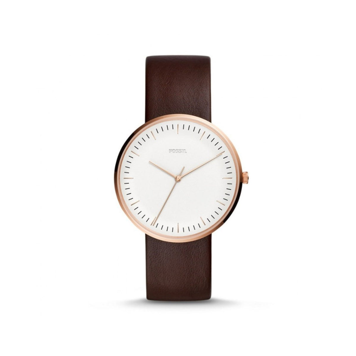 Fossil Men's FS5472 The Essentialist Brown Leather Watch