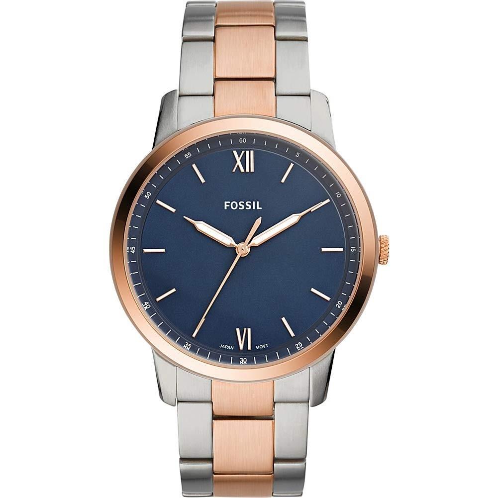 Fossil Men's FS5498 The Minimalist Two-Tone Stainless Steel Watch