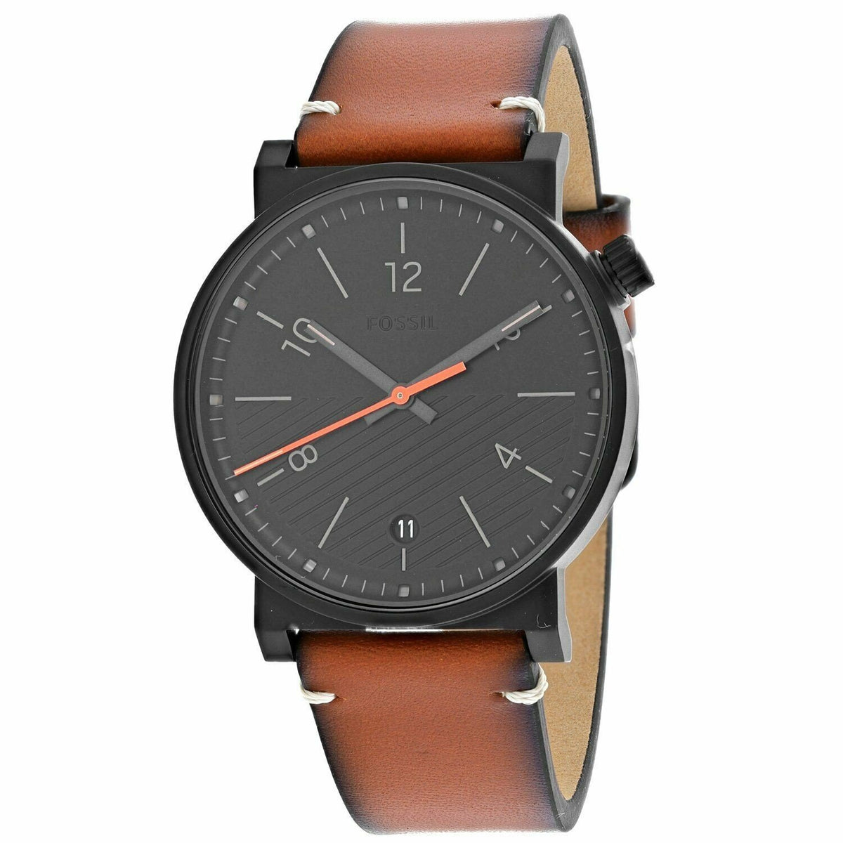 Fossil Men's FS5507 Barstow Brown Leather Watch