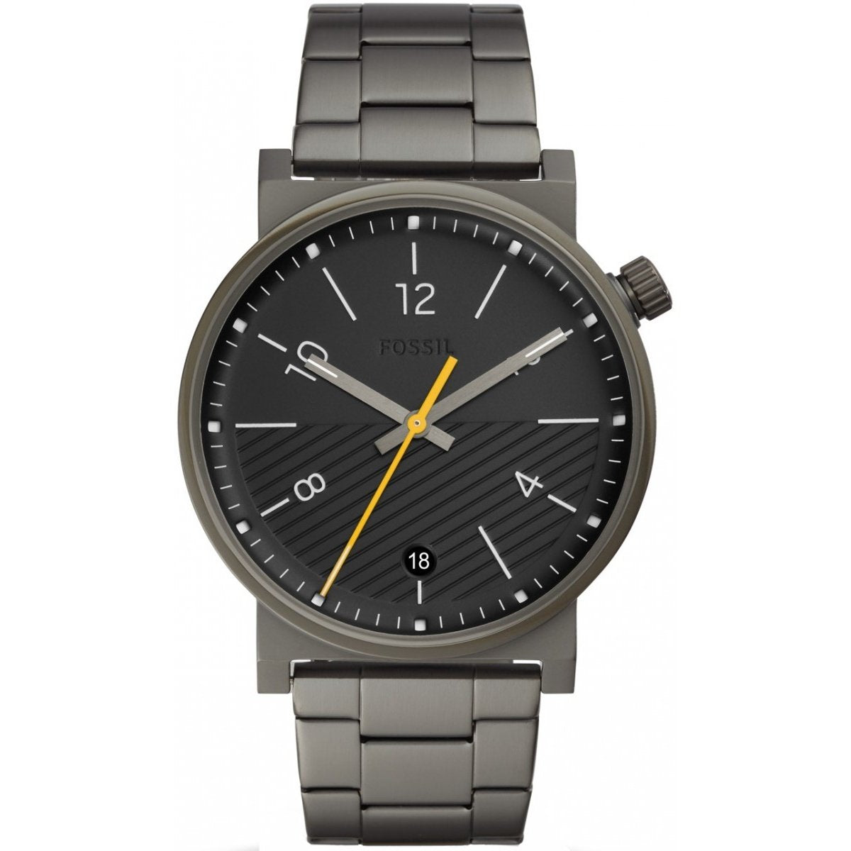 Fossil Men's FS5508 Barstow Black Stainless Steel Watch