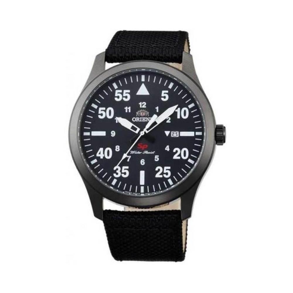 Orient Men's FUNG2003B0 Sport Black Leather Watch