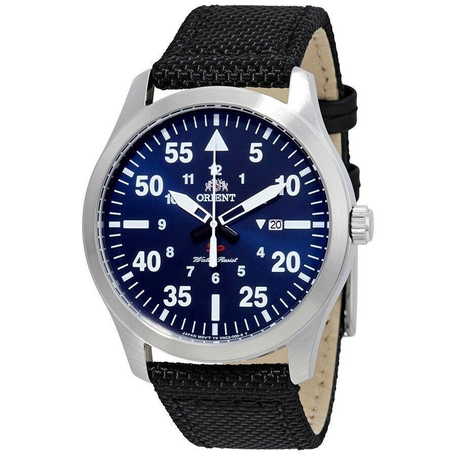 Orient Men&#39;s FUNG2005D0 Flight Black Nylon Watch