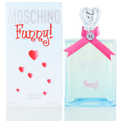 Funny! Moschino Edt Spray 3.4 Oz (100 Ml) For Women  6C32