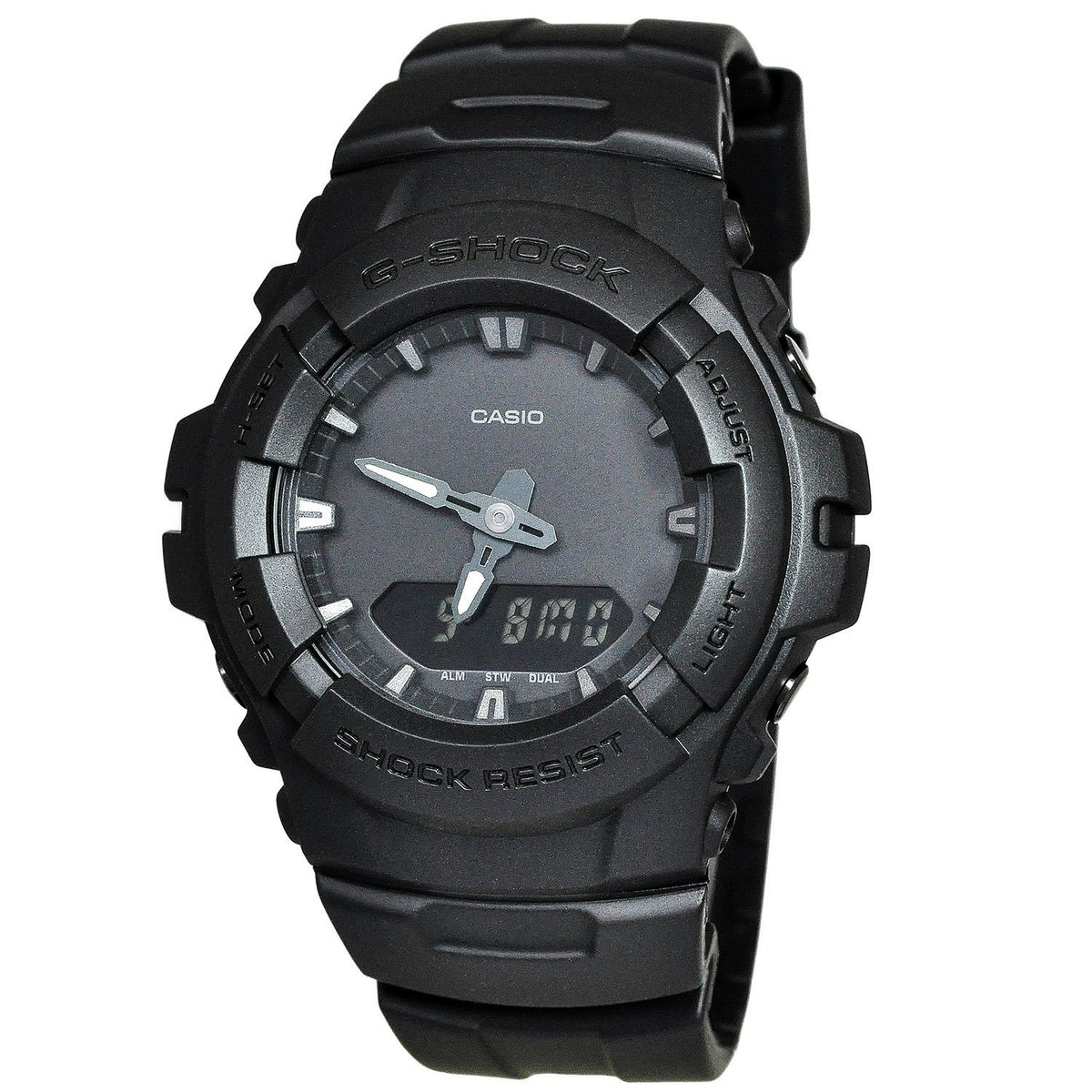 Casio Men's G100BB-1A G-Shock Black Resin Watch