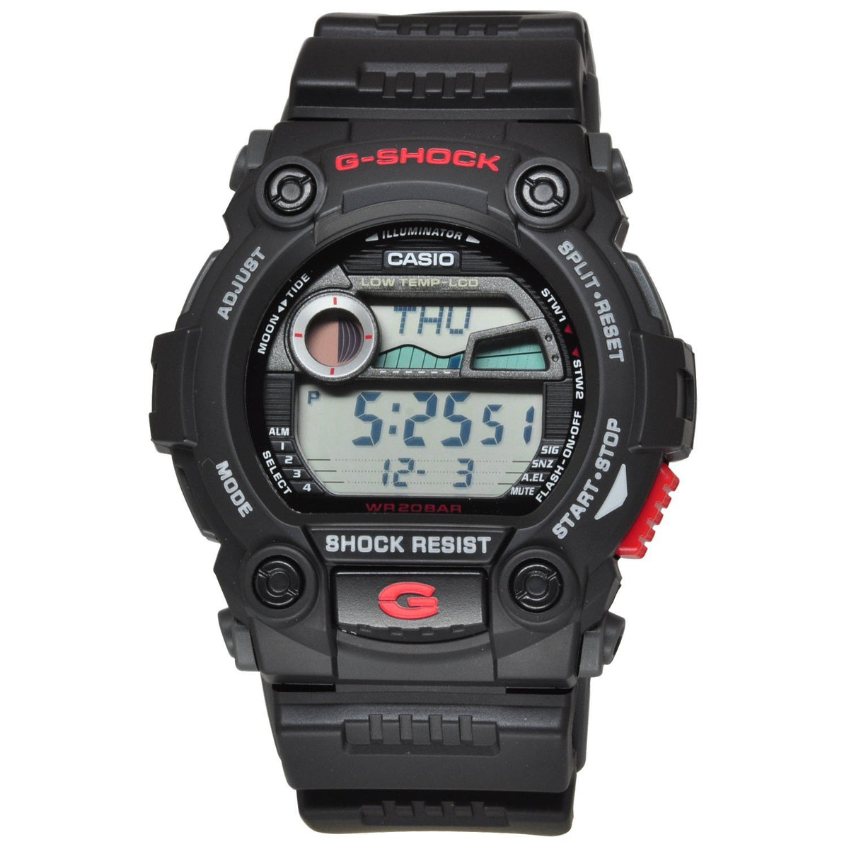 Casio Men's G7900-1D G-Shock Black Resin Watch