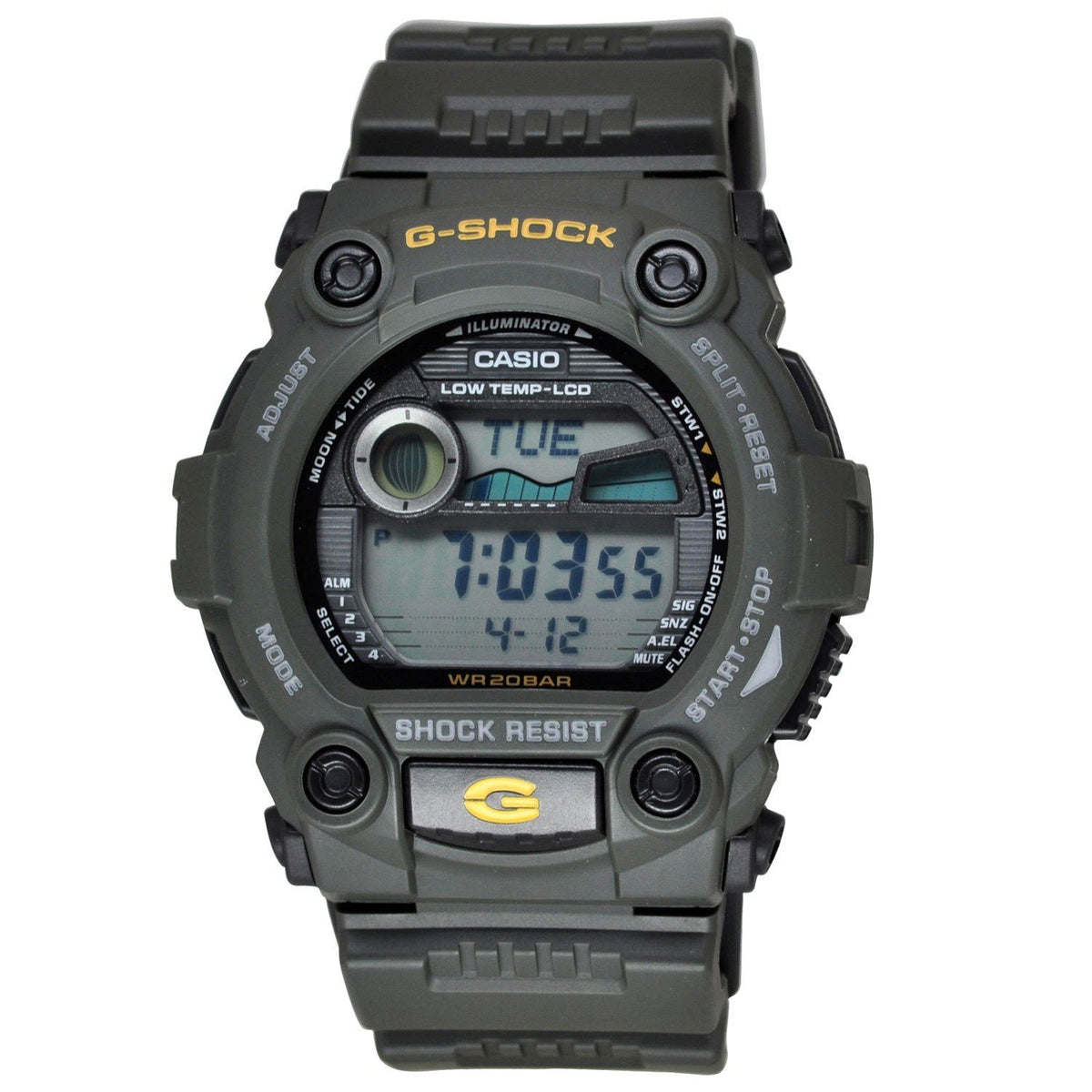 Casio Men's G7900-3D G-Shock Black Polyurethane Watch