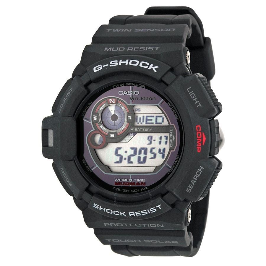 Casio Men&#39;s G9300-1 G-Shock Digital Black Resin Watch