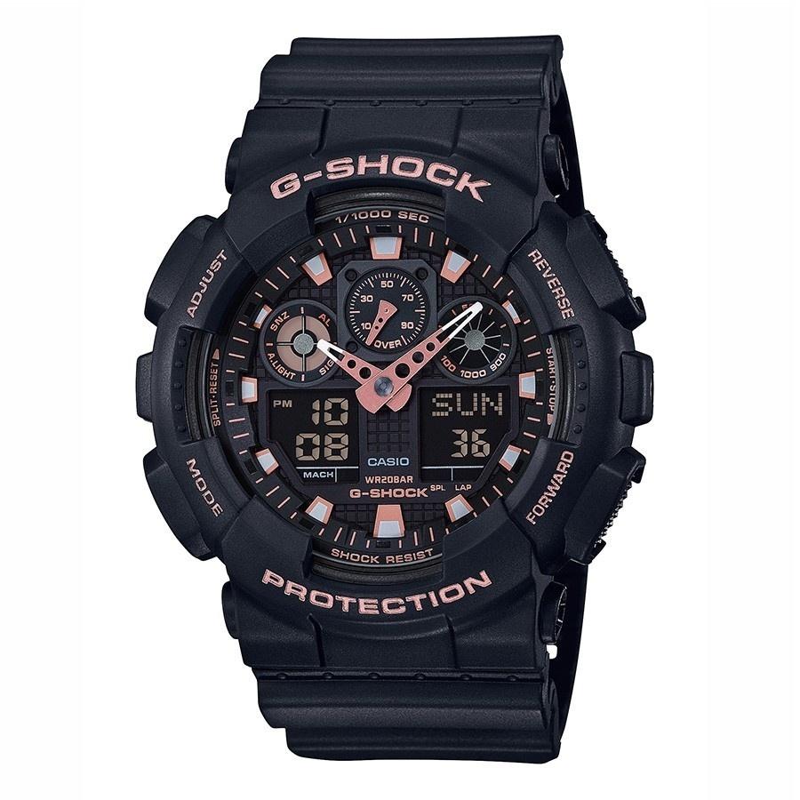 Casio Men's GA100GBX-1A4 G-Shock Black Silicone Watch