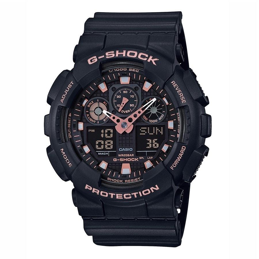 Casio Men&#39;s GA100GBX-1A4 G-Shock Black Silicone Watch