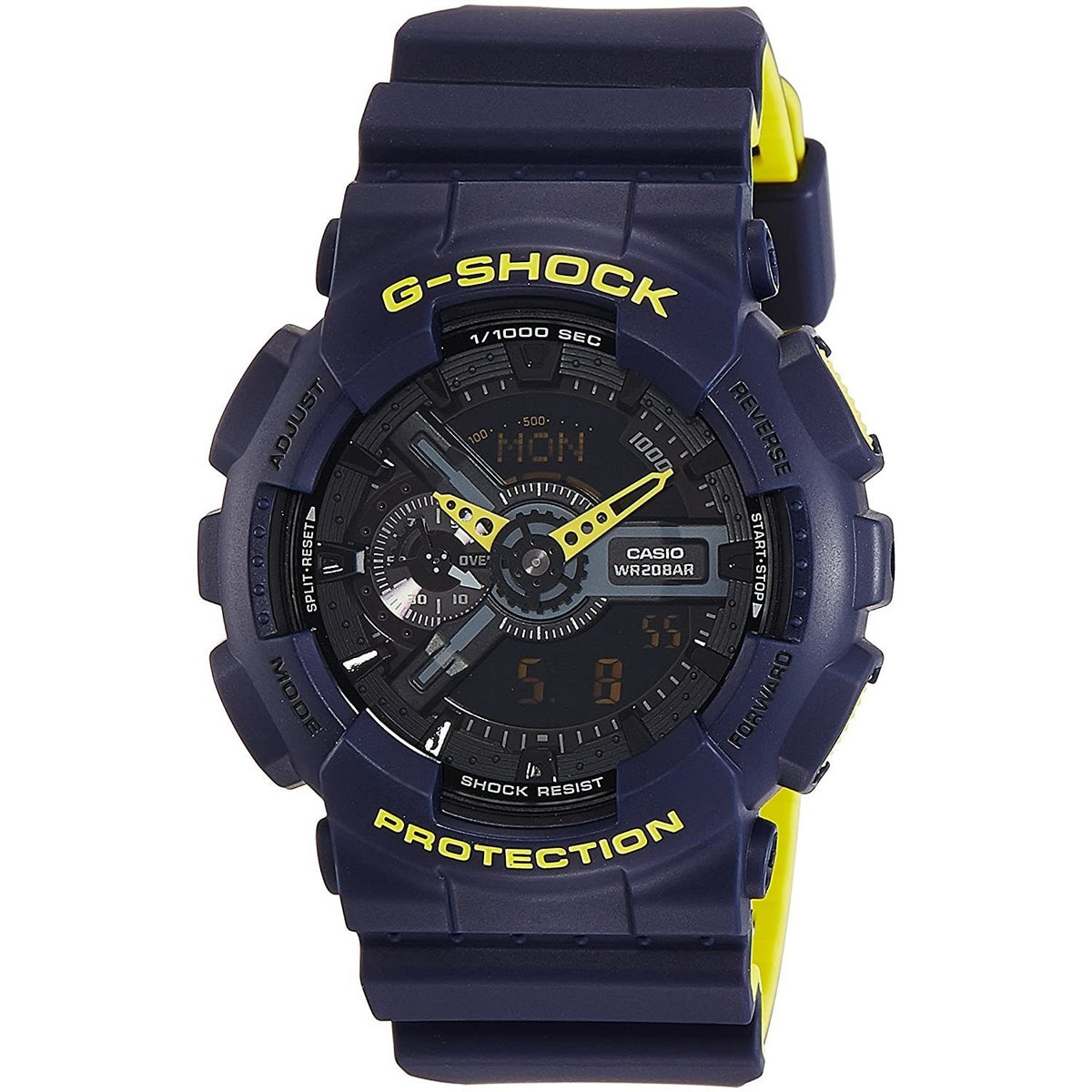 Casio Men's GA110LN-2A G-Shock Analog-Digital Blue Resin Watch
