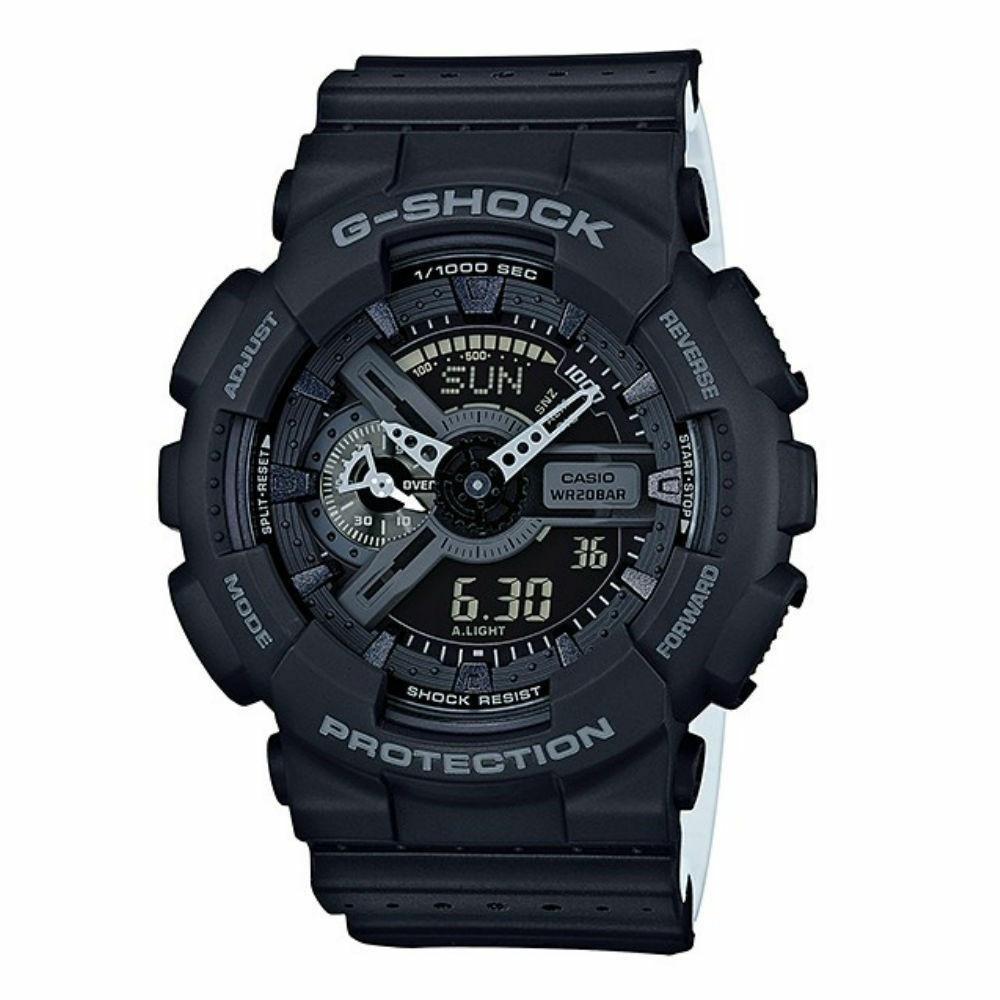 Casio Men's GA110LP-1A G-Shock Chronograph Analog-Digital Black Resin Watch