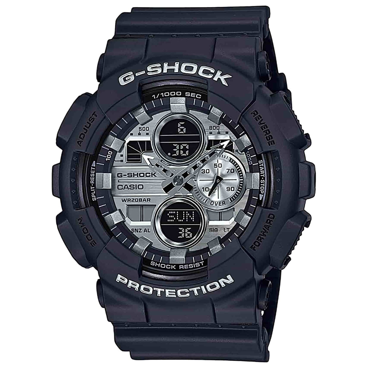 Casio Men's GA140GM-1A1 G-Shock Black Resin Watch