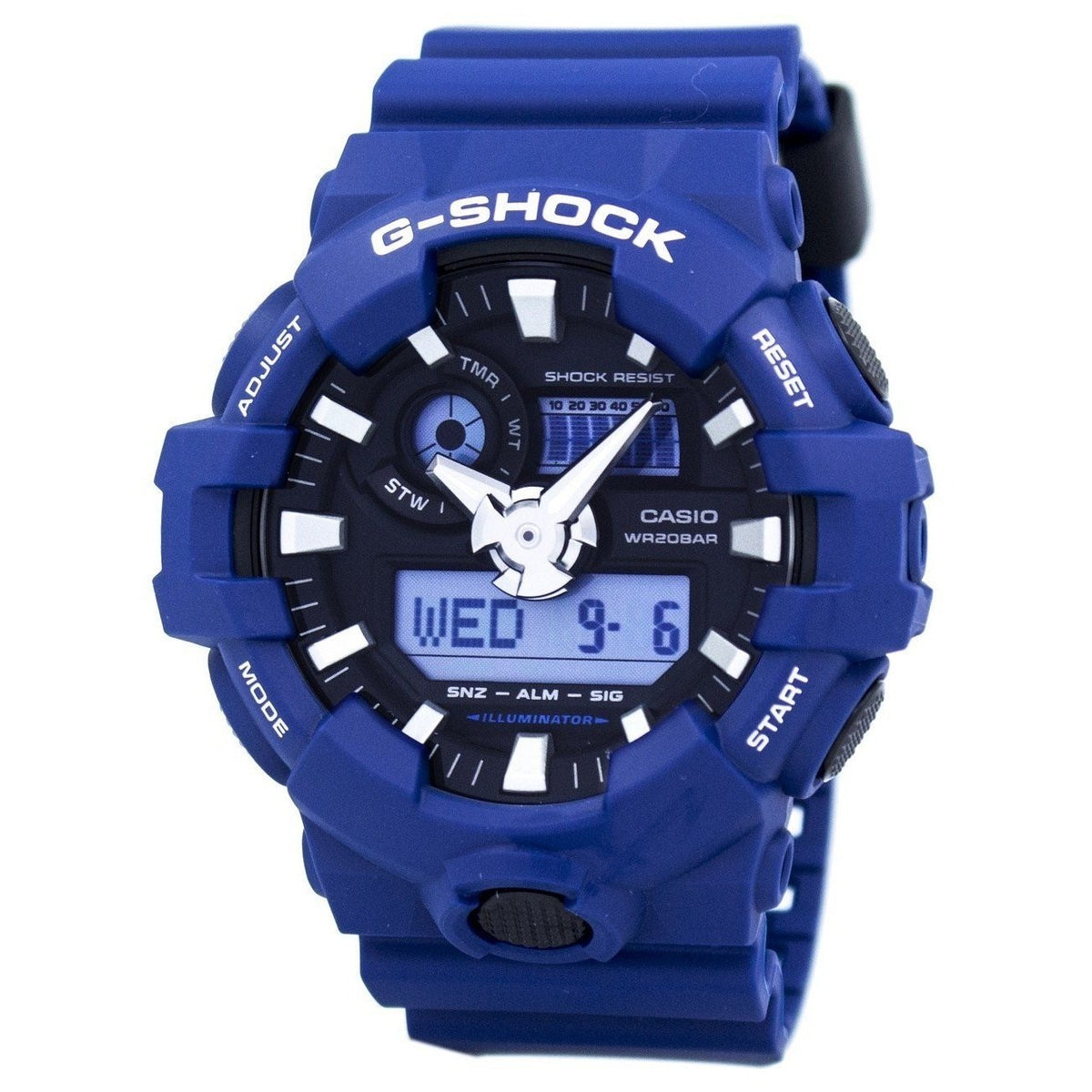 Casio Men&#39;s GA700-2A G-Shock Blue Resin Watch