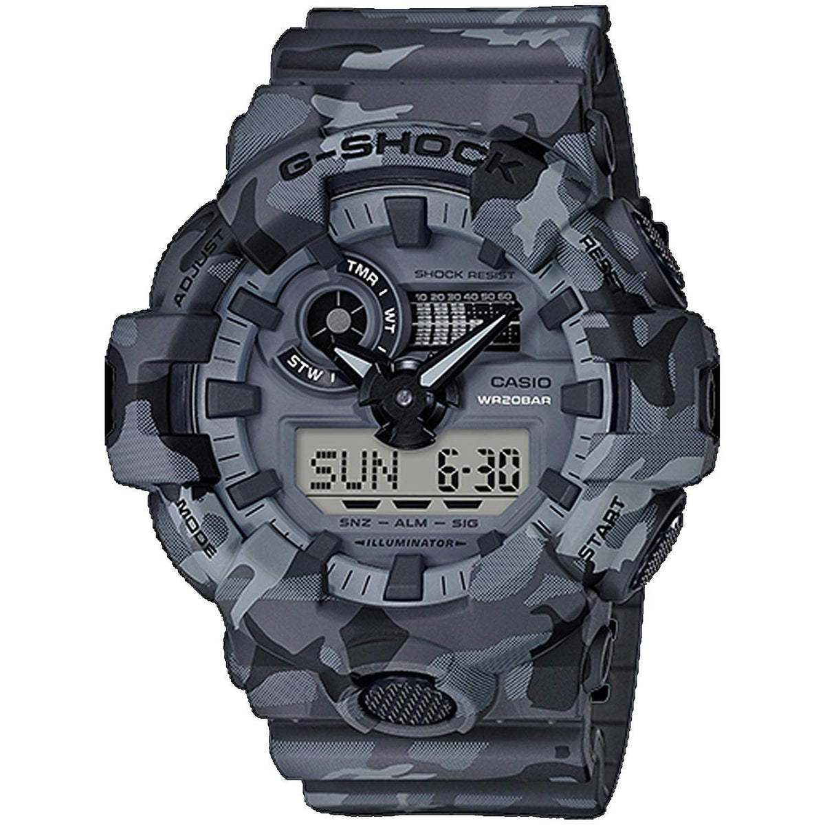 Casio Men's GA700CM-2A G-Shock Camouflage Resin Watch