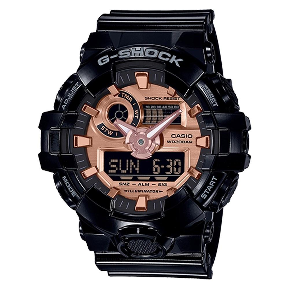 Casio Men's GA700MMC-1A G-Shock Black Resin Watch