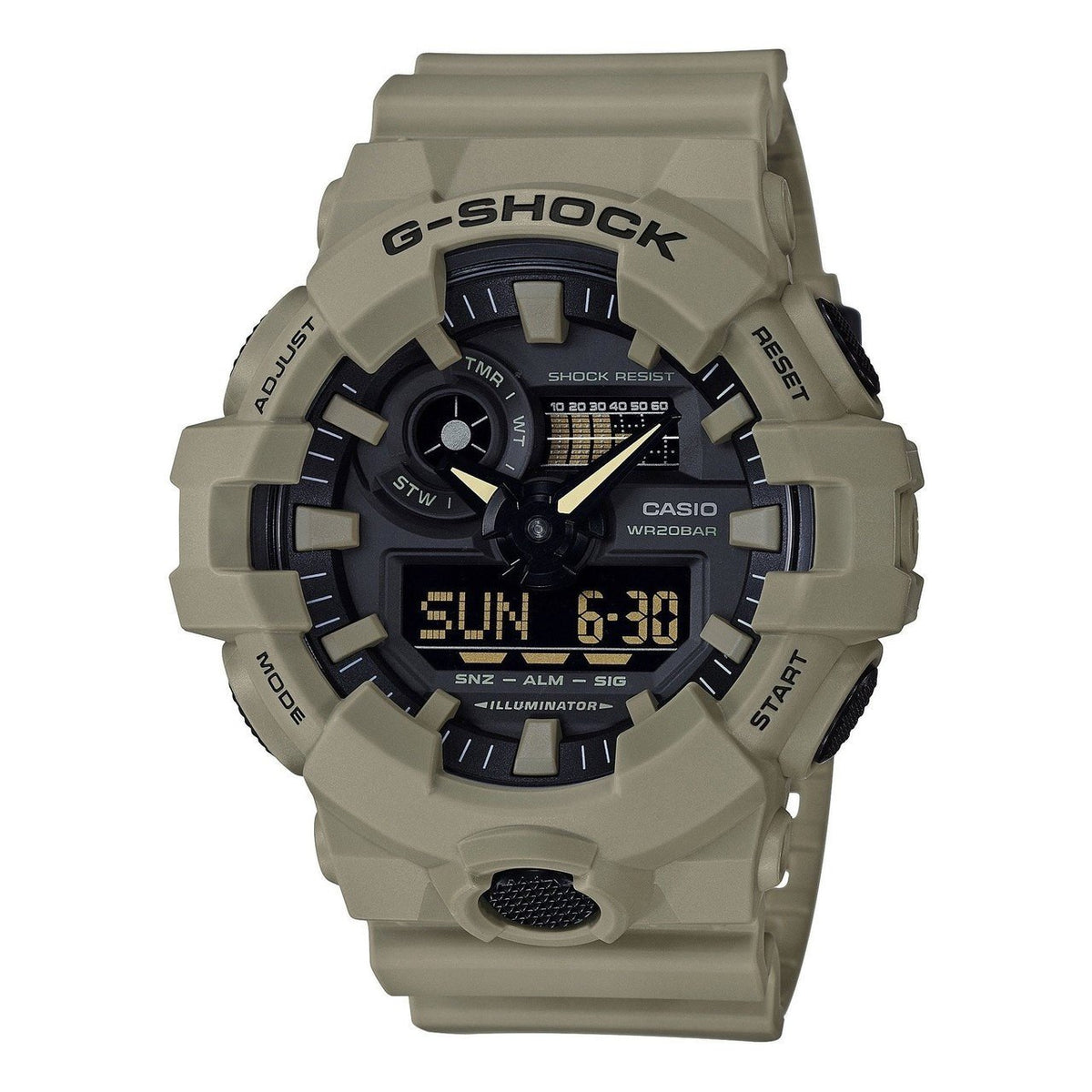 Casio Men&#39;s GA700UC-5A G-Shock Beige Resin Watch