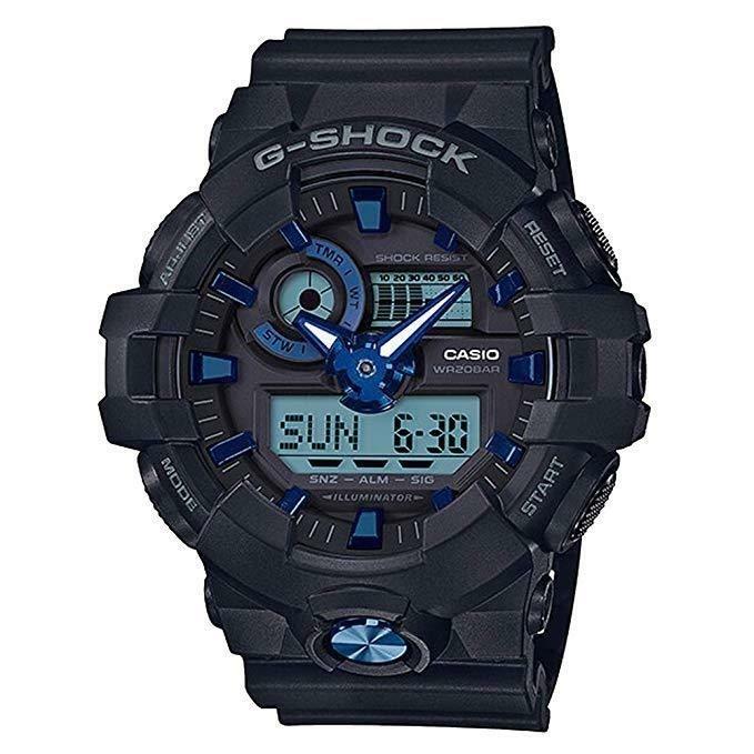 Casio Men's GA710B-1A2 G-Shock Black Resin Watch