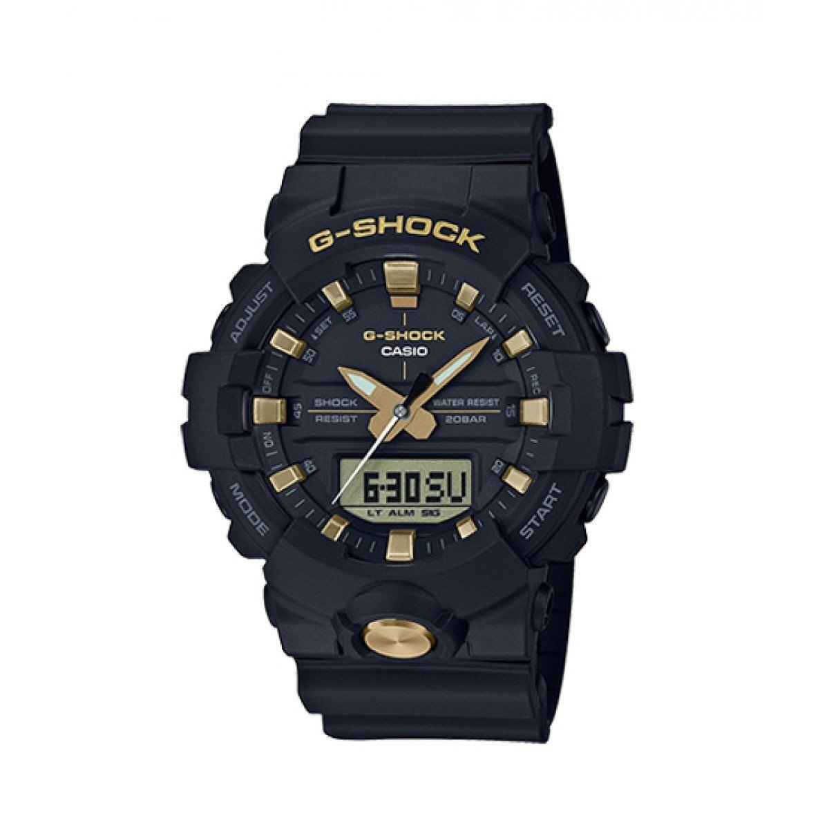 Casio Men's GA810B-1A9 G-Shock Black Silicone Watch