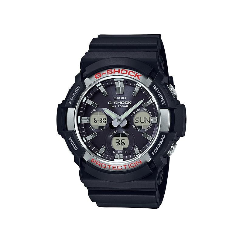 Casio Men's GAS100-1A G-Shock Black Resin Watch