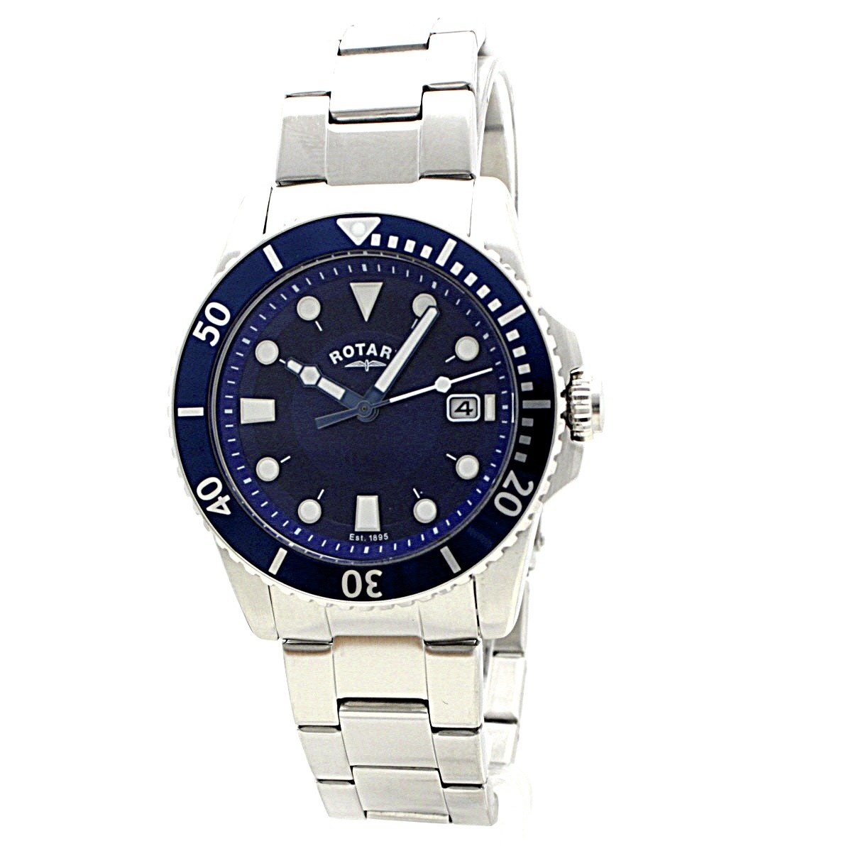 Rotary Men&#39;s GB00487-05 Sports  Stainless Steel Watch