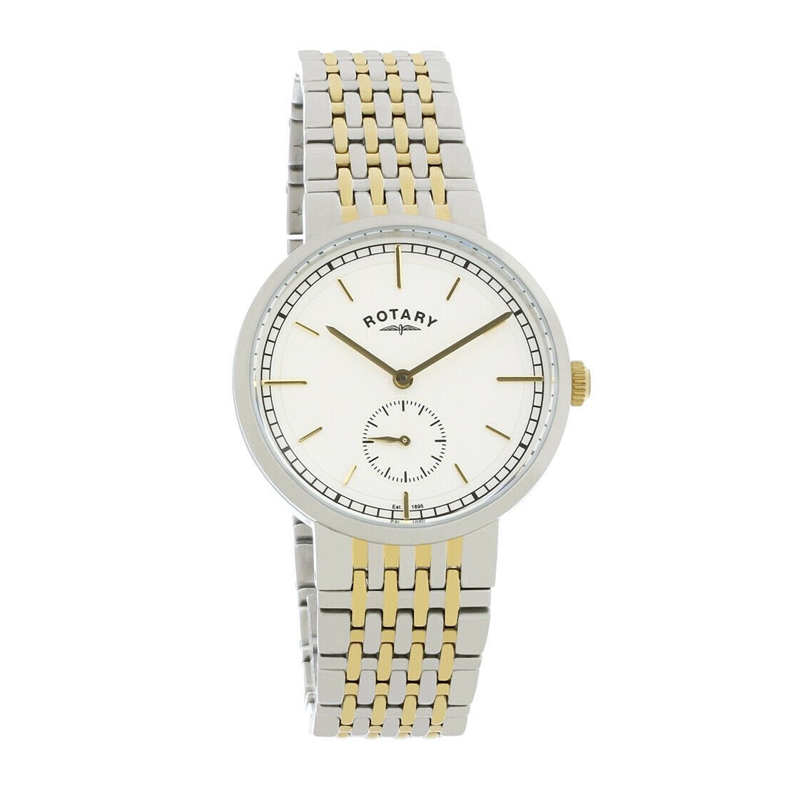 Rotary Men&#39;s GB05061-02 Canterbury  Two-Tone Stainless Steel Watch