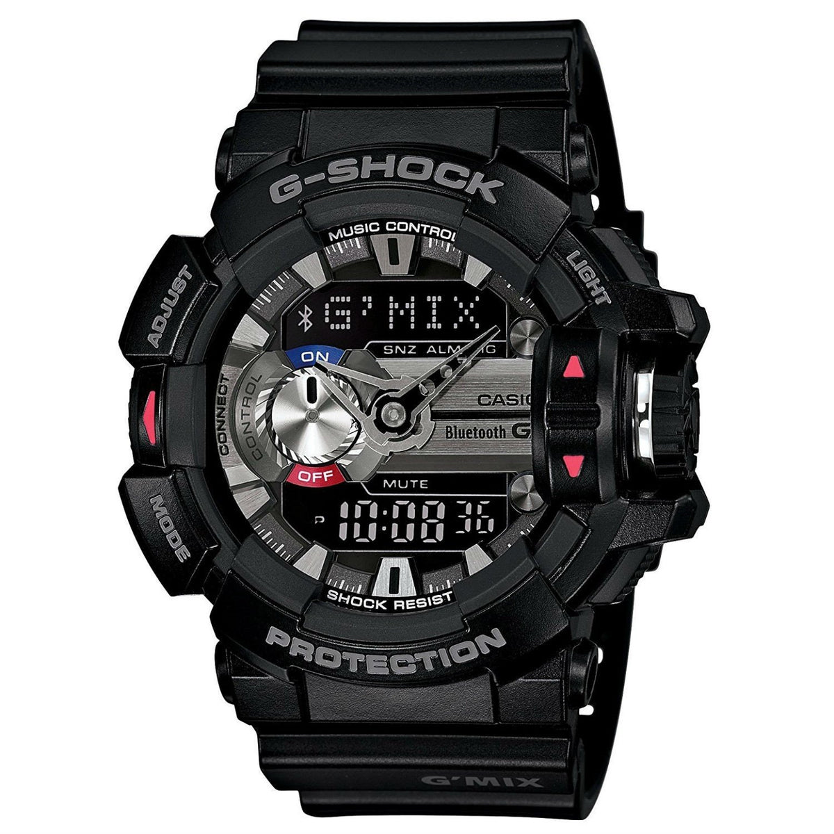 Casio Men&#39;s GBA400-1A G-Shock Black Resin Watch