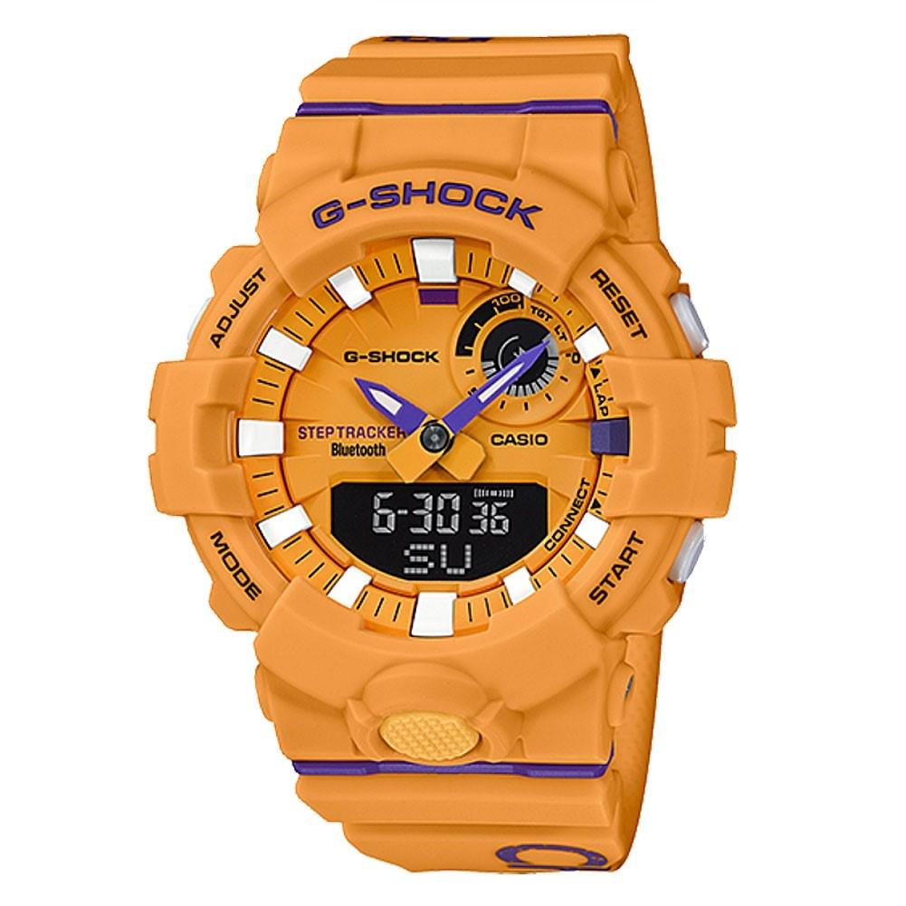 Casio Men&#39;s GBA800DG-9A G-Shock Orange Resin Watch