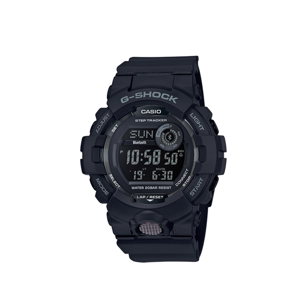 Casio Men's GBD800-1B G-Shock Black Resin Watch